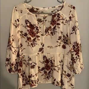 Full Tilt. Three-quarter length top